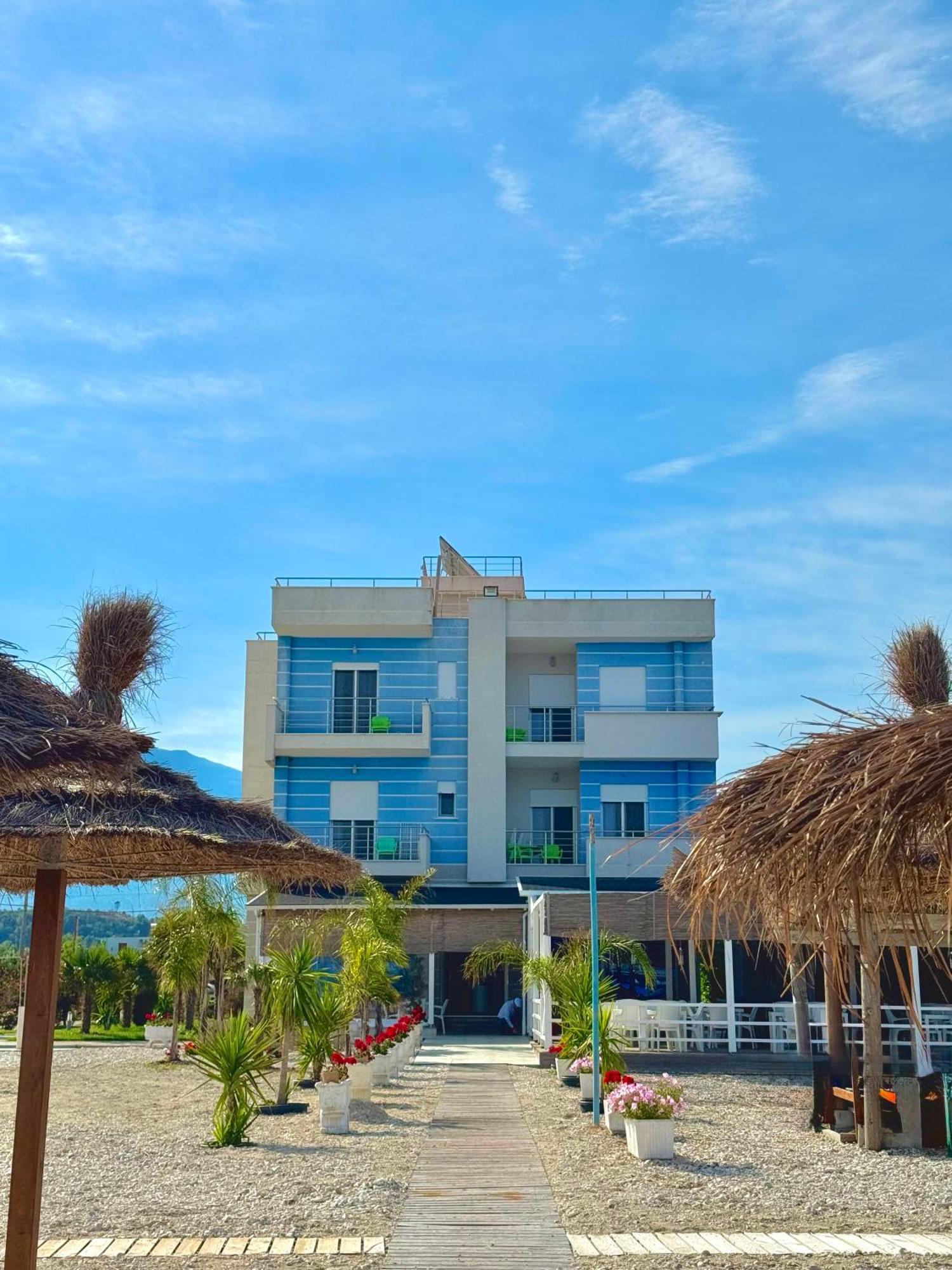 Blue Paradise Hotel Orikum Buitenkant foto